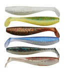 Abu Garcia Paddletail Kit 10 cm assorted 6-pack