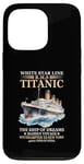 Coque pour iPhone 13 Pro Titanic Expert – White Starline RMS Titanic Garçons Filles