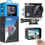 AKASO V50 X Action Camera, Native 4K Wifi Underwater 40M EIS Anti-Shake Cam with