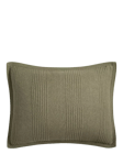 west elm Organic Cotton Jersey Textured Pillow