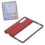 Leather Hard Case For Samsung Z Fold 3 Mobile Phone Anti Scratch Shoc BST