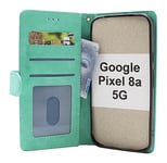 Zipper Standcase Wallet Google Pixel 8a 5G (Aqua)