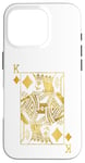 Coque pour iPhone 16 Pro Lucky Poker Cards Knight King of Diamonds Game Casino