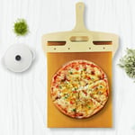 Sliding Pizza Peel-Pizza Peel Spade med handtag, Diskmaskinsäker Pizza Peel UK- Perfet L