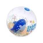 LEGAMI - Ballon de Plage Gonflable, Plage Ball, Ballon Gonflable en PVC, Souple pour Enfants, Ballon Gonflable pour fête de mer, Gonflable pour Jouer au Football Volley-Ball, diamètre 40