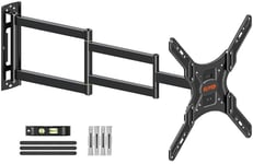 ELIVED Long Arm TV Wall Bracket, Corner TV Mount for Most 26-65inch TVs with 950mm Extension Arm, Full Motion Wall Mount for TVs with Max.VESA 400x400mm up to 35KG, Swivel and Tilt TV Bracket EV3018