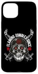 Coque pour iPhone 15 Plus Zombie Army Flaming Zombies depuis 1946