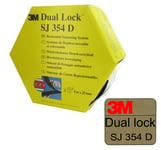 Ruban adhésif caoutchouc 3M - Dual Lock - SJ354D