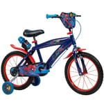 Toimsa Bicycle Marvel Spider-Man 16" Bike Cycling Removable Stabilisers 5-7yrs