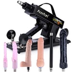 Automatic Sex Machine Sex Toys,Thrusting Machines for Men Women,Love Machine Device Gun with 6 Attachments,3 XLR Connector Fucking Machine for Solo and Couples