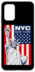 Coque pour Galaxy S20+ Cool New York Statue of Liberty, This is My New York City