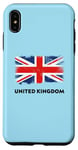 Coque pour iPhone XS Max Drapeau United Kingdom Angleterre Union Jack