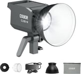 COLBOR CL100M Lampe de Photographie, APP Contrôler 100W 5600K CRI 97+ Bowens Télécommande Silencieux Mode pour Appareil Photo Enregistrement Tournage Studio, Eclairage-Vidéo-Lumière-LED-Spots