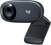 Logitech C310 HD Webcam, HD 720p/30fps, Widescreen HD Video Calling