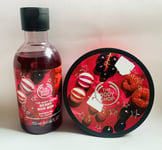 The Body Shop Berry Bon Bon Body Butter Shower Gel Discontinued Christmas Gift