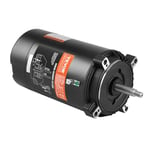 VEVOR Moteur de pompe de piscine 1 CV 56J, 115 V (9,8 A)/230 V (4,9 A) 3450 tr/min, facteur de service 1,4, condensateur 90 μF/250 V, moteur de remplacement à bride ronde à rotation CCW pour piscines