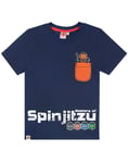 LEGO Ninja Print With Spinjitzu Text Boys 4 Years Short Sleeved T-Shirt