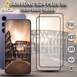 2-Pack SAMSUNG S24 PLUS 5G Skärmskydd - Härdat Glas 9H - Super kvalitet 3D