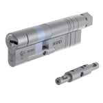 Nuki Universal Cylinder, cylindre pour Nuki Smart Lock, Catégorie de sécurité maximale SKG***, Avec fonction d’urgence, Kit avec 5 clés incl., accessoire pour serrure de porte électronique