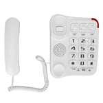 Big Button Phone 3 Picture Keys Amplified Sound Corded Landline Telephone For S