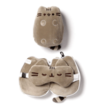 Pusheen The Cat Travel Pillow and Eye Mask Set NEW