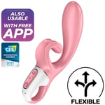 Satisfyer connect satisfyer hug me rabbit vibreur app rose LOVETOYS Vibrators AP