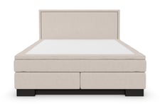 Komplett Sängpaket Romance Lyx 160x200 Cesaro Sänggavel Rak - Beige sängpaket