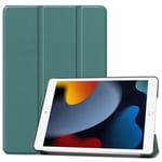 Apple iPad 10.2 9th Gen (2021) Tri-Fold Fodral, Grön