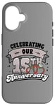 iPhone 16 15th Wedding Anniversary Celebrating 15 Years Matching Gift Case