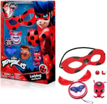 Bandai - Miraculous Ladybug - Set de Transformation - Déguisement Ladybug - Masque Yoyo Miroir Boucles d'oreilles Kwami Tikki - Déguisement Miraculous et accessoires - Jouet Enfant 4 ans et + - P50601