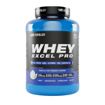 Whey Excel Pro 2kg - Premium Protein Blend with BCAAs, EAAs & Glutamine Vanilla