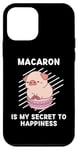 Coque pour iPhone 12 mini Le macaron mignon au cochon est mon secret pour le bonheur