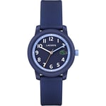 Lacoste Montre Analogique à Quartz pour enfants avec Bracelet en Silicone Bleu Marin - 2030043