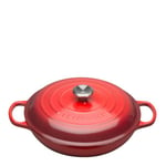 Le Creuset - Signature Buffégryta 30 cm Cerise