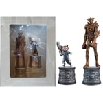 Marvel Jeu d'Échecs Rocket et Groot Figurine Collection Eaglemoss Comics BD TV