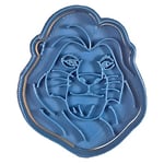 Cuticuter Mufasa Coupe-Biscuits Inspiration Le Roi Lion Bleu