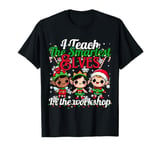 I teach the smartest elves, funny christmas teacher T-Shirt