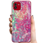 Samsung Galaxy A03 TPU Mobilskal Glitter