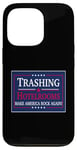 Coque pour iPhone 13 Pro Des chambres d'hôtel amusantes et saccadées font de l'America Rock Music Band un graphique