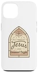 iPhone 13 I Love Jesus and Crossword Puzzles Lover Christian Case