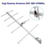 UHF Female 70cm 100W High Gain Yagi Antenna 380-470MHz For Two Way Radio Baofeng