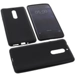 Bag for Nokia 5 smartphone protective case TPU rubber black