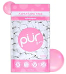 PUR 100% Xylitol Chewing Gum, Sugar Free Bubblegum & Keto Friendly 55 Pieces UK