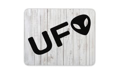 UFO Alien Mouse Mat Pad - Aliens Outer Space Science Fiction Gift Computer #2201