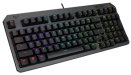 Asus TUF Gaming K3 Gen II, Optical-Mechanical Gaming Keyboard, Aura Sync RGB - Svart