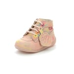 KICKERS BONZIP-2 Ankle Boot, Rose Sunshine