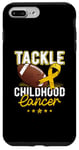 iPhone 7 Plus/8 Plus Childhood Tackle Childhood Cancer Awareness Football Gold Case