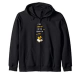 Funny School Librarian Library Is The Place To Bee Cute Bee Zip Hoodie