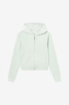 Juicy Couture - Huvtröja Tonal Zip Through Hoodie - Grön