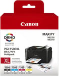 CANON Encre Multipack PGI-1500 XL C/M/Y/BK